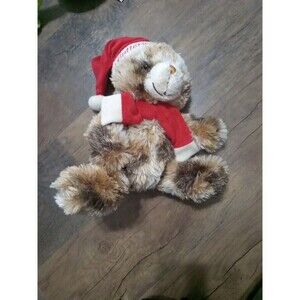 Dan Dee Plush Butterscotch Christmas Teddy Bear